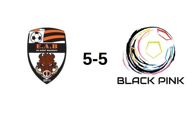 D1 Futsal (1ère journée) : Pas de vainqueur entre Baugé En Avant Baugeois – Châteauneuf Black Pink (5-5).