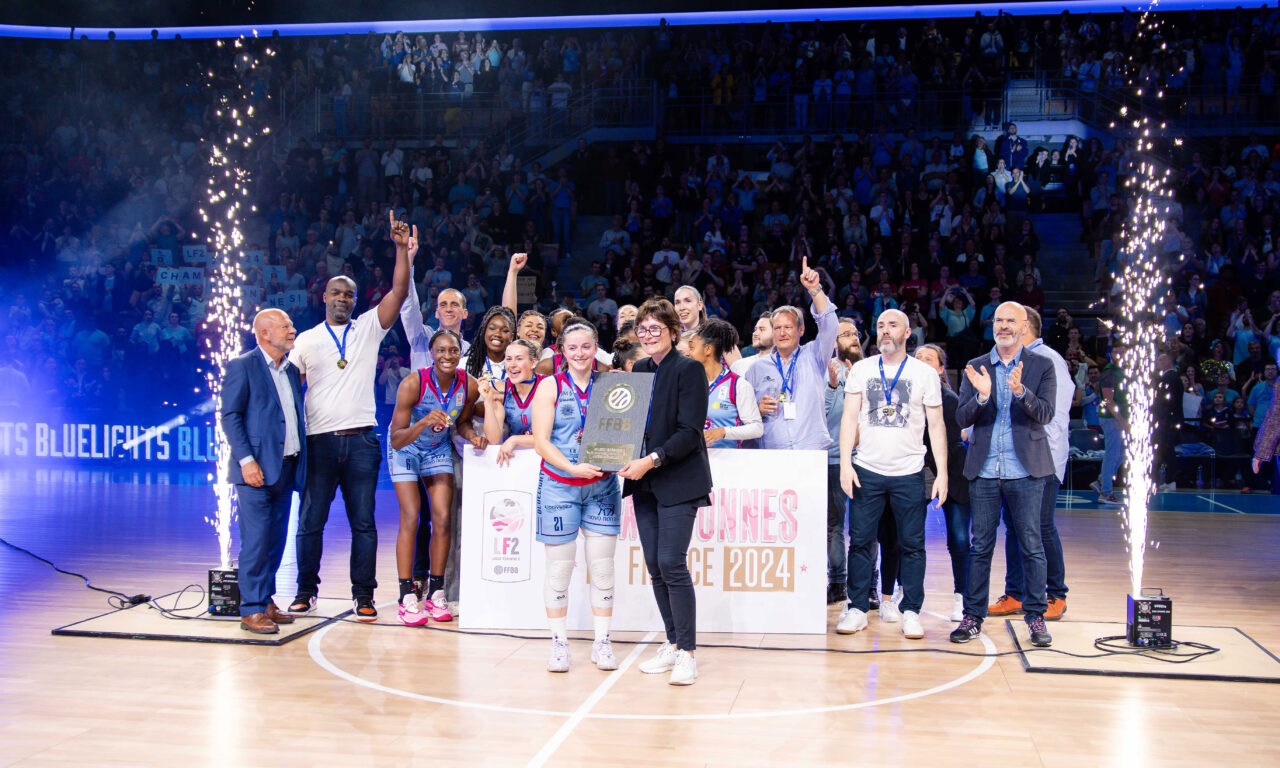 Chartres sacré Champion de France LF2 2024 !