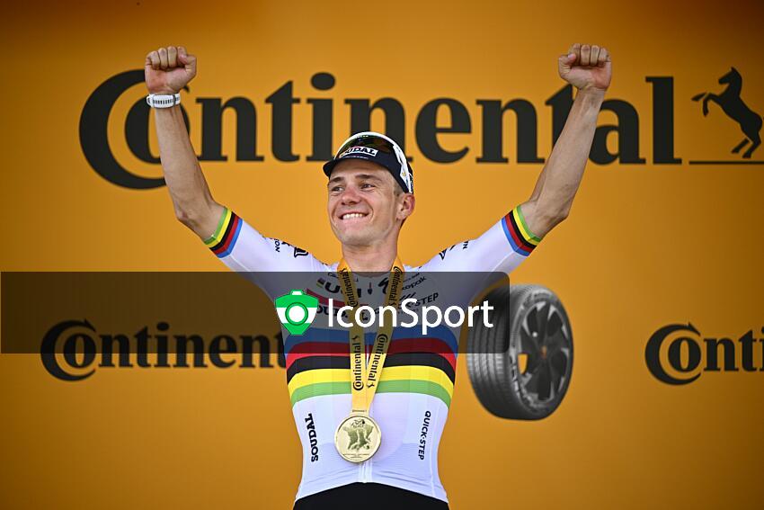 Tour de France (E7) : Evenepoel remporte le contre-la-montre !