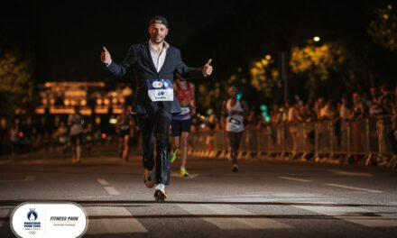 Emmanuel BONNIER en costume au marathon pour tous à Paris !