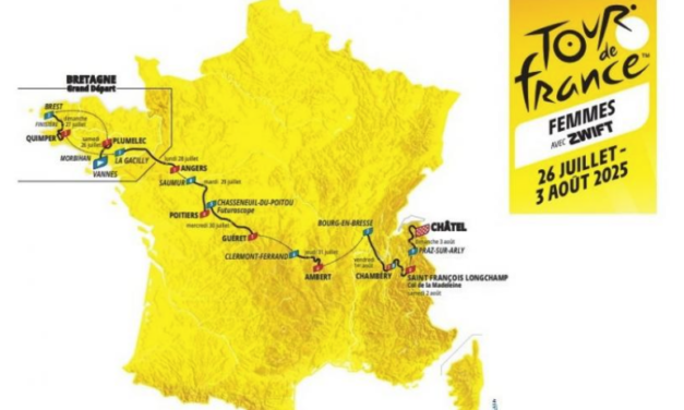 Le Tour de France Femmes 2025 passera pas Angers et Saumur !