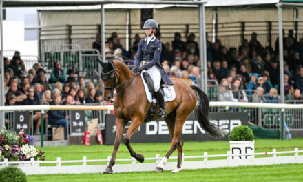 L’Anglaise Lizzie Baugh remporte le dressage des 7 ans, deux « Chilli Morning » sur le podium !