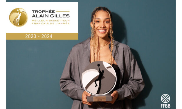 Gabby WILLIAMS remporte le trophée Alain GILLES 2024 !