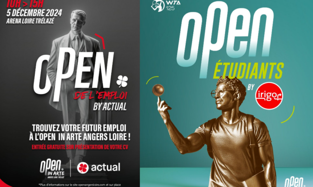 Emploi, Jeunesse, Scolaires… l’Open In Arte Angers Loire 2024, bien plus qu’un tournoi de tennis !