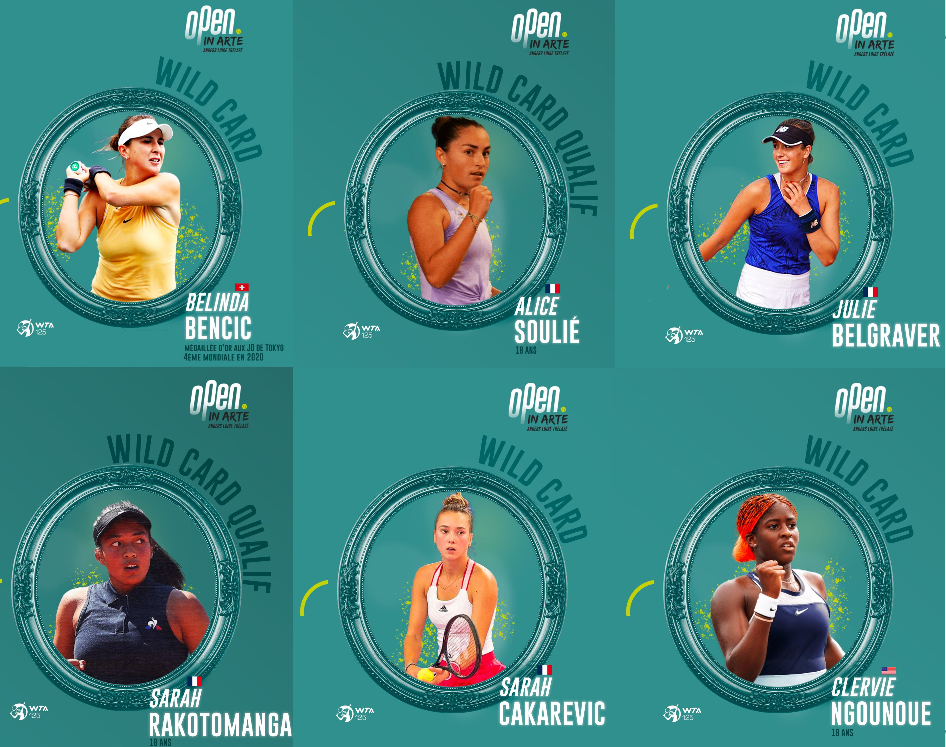 BELGRAVER, NGOUNOUE, CAKAREVIC, SOULIÉ, RAKOTOMANGA… L’Open In Arte Angers Loire dévoile toutes ses Wild Cards !