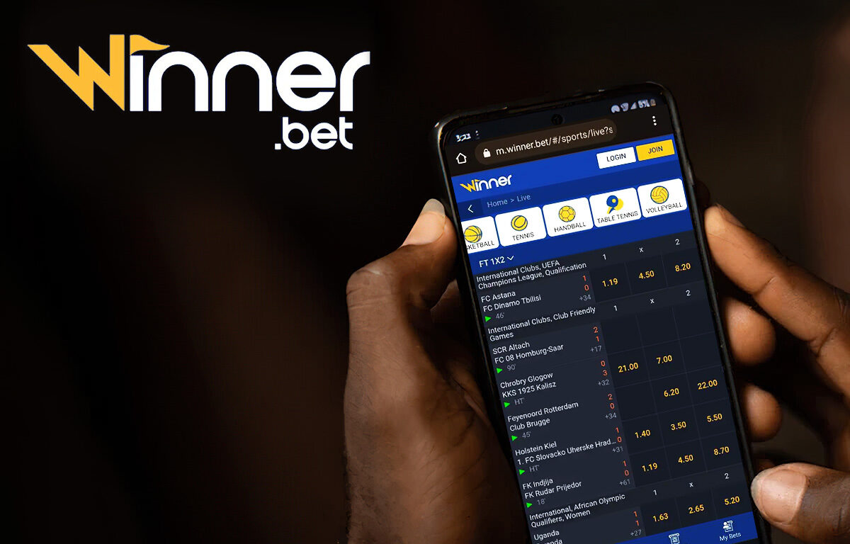 Winner Bet est la meilleure application de paris sportifs en RDC.