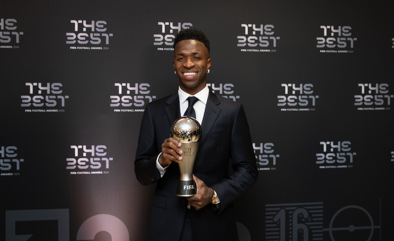 Aitana Bonmatí et Vinícius Júnior récompensés lors des The Best FIFA Football Awards 2024 !