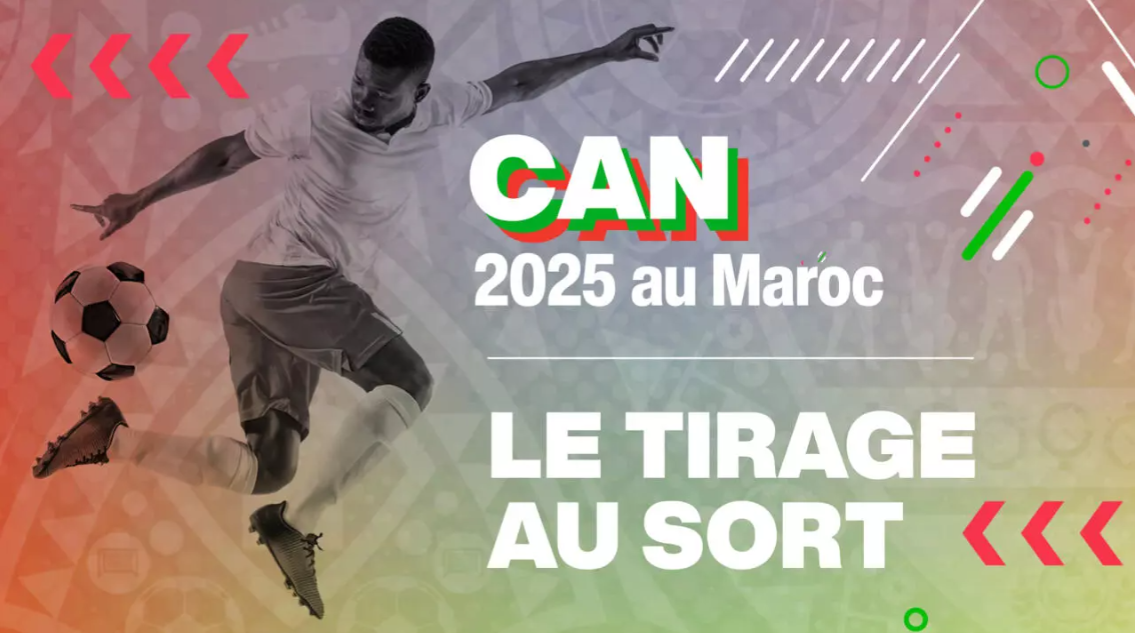 CAN 2025 : Le tirage au sort dévoile des groupes relevés !