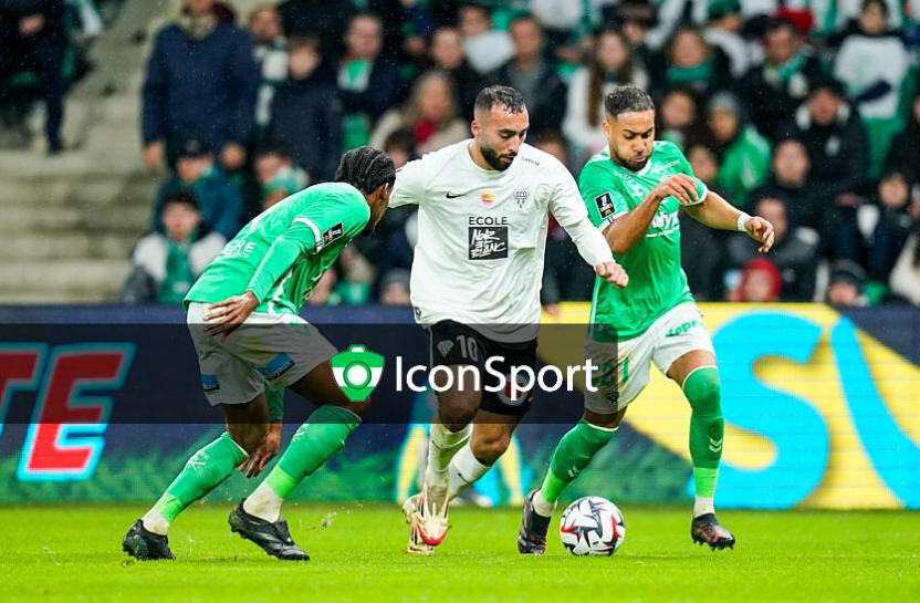 Pas de vainqueur entre Saint-Etienne et Angers dans un match riche en buts.