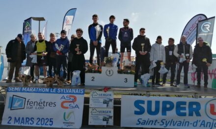 Sylvain GLOS et Ines-Marie DUCANCELLE remportent le semi-marathon de Saint-Sylvain !