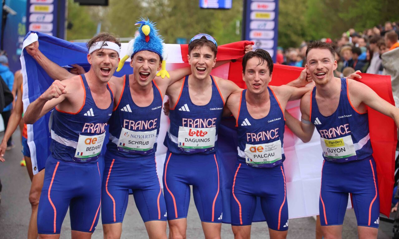 Yann Schrub et Etienne Daguinos signent un doublé français sur 10 kilomètres. La France remporte un deuxième titre par équipes.